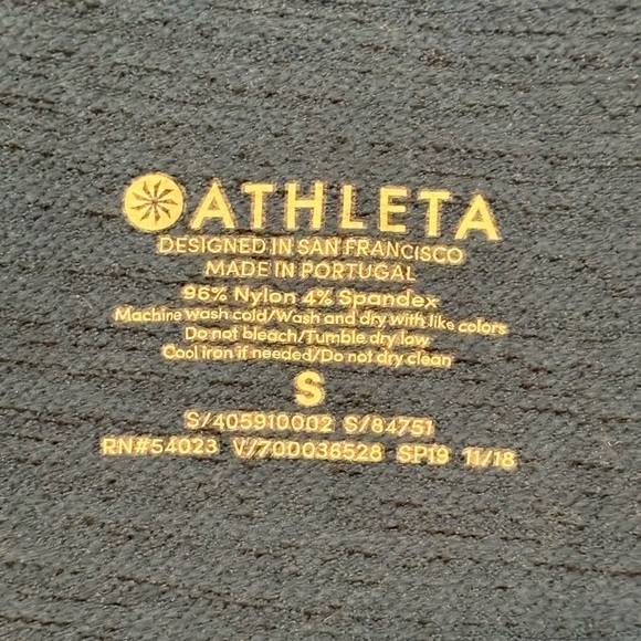 Athleta Teal Razor Back Tank Top size Small - Picture 4 of 10